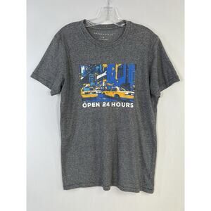 Vintage Aeropostale Graphic Print Single Stitch T Shirt Y2K 90s Tee Men’s Size M